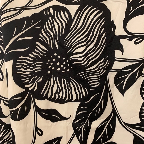 Strapless print dress - Picture 2 of 3